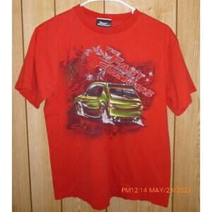 Vintage The Fast And Furious Youth Shirt Size Large Rare Print